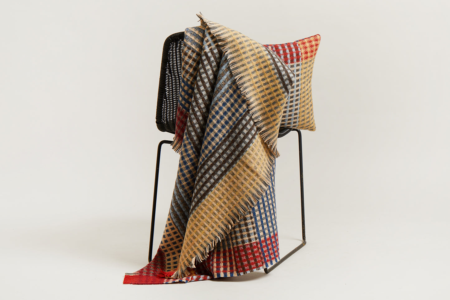 Shetland Waffle Throws