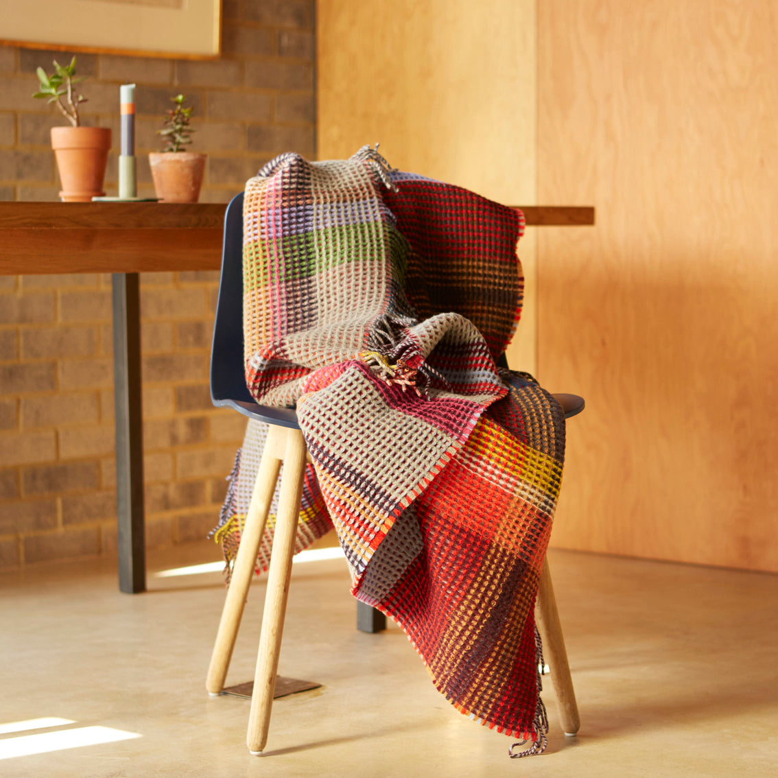Lambswool Honeycomb Throws