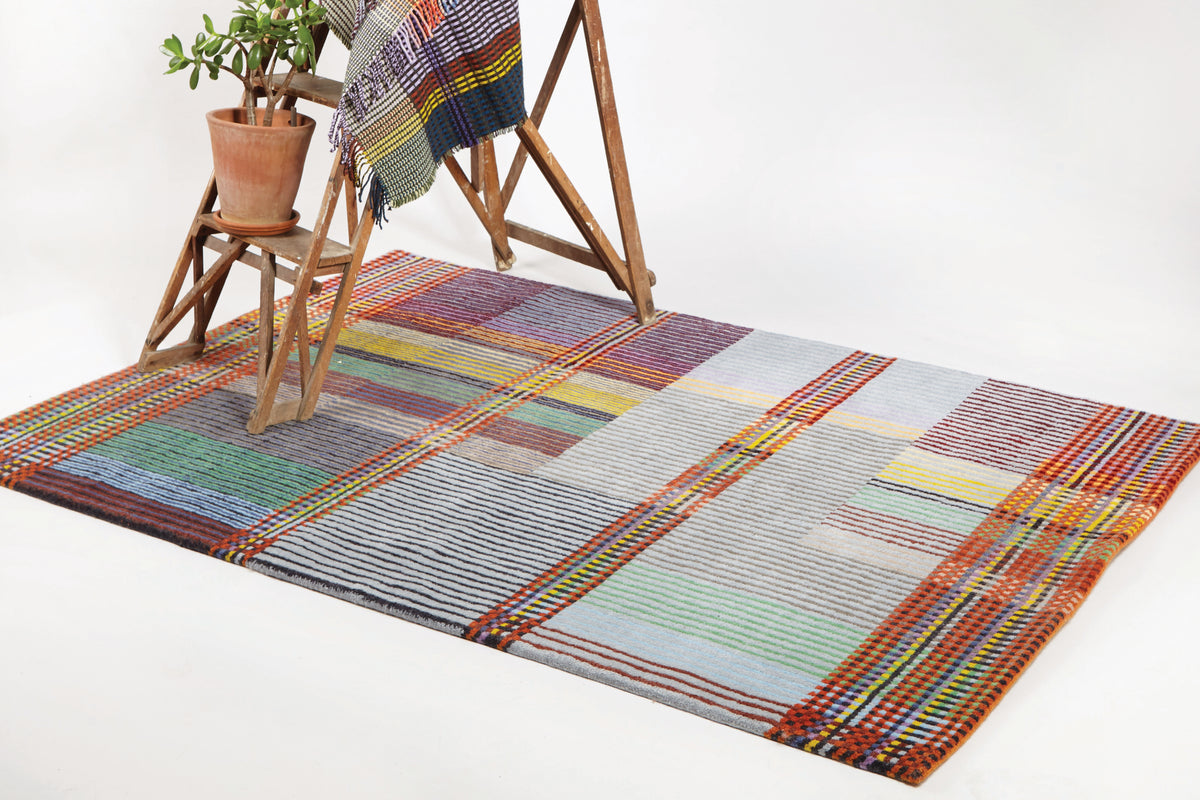 Pinstripe Rugs | Handknotted Lambswool Rugs – Wallace Sewell