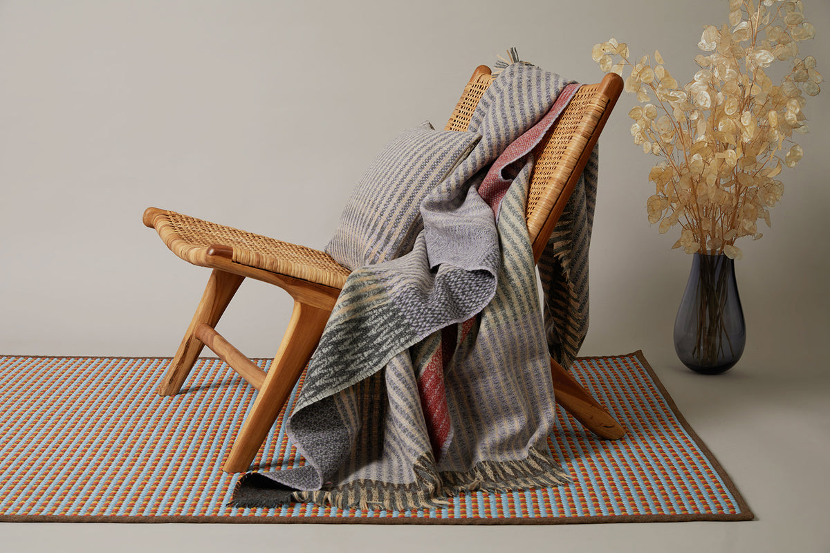 Tweed Throws | Woven Shetland Lambswool Blankets – Wallace Sewell