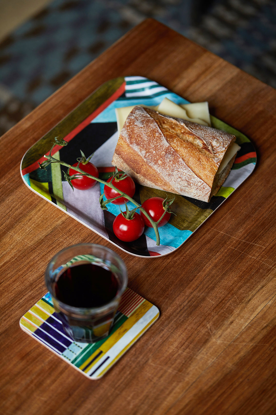 Intersection 2 - Square tray