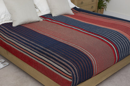 Oxford Blue Throw