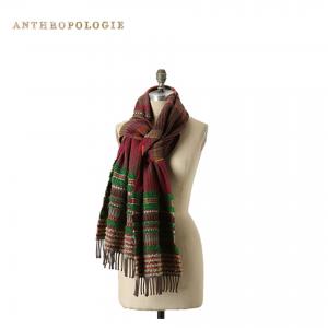 Anthropologie – Lambswool Triangle weave wraps